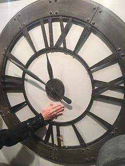 Uttermost 06085 Ronan Wall Clock, New, Free Shipping
