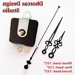  Quartz Clock movement 1/4" threaded quiet motor kit, HANGER
