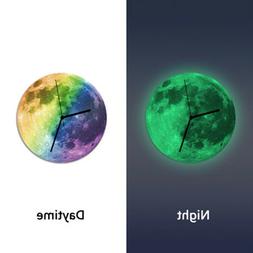 1 PC Noctilucent Moon Pattern Durable Creative Silent Wall C