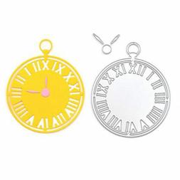 1 Pc Round Clock Metal Cutting Dies for Scrapbook Paper Craf