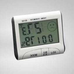 1 Pc Thermometer DC102 High Accuracy Digital Hygrometer Cloc