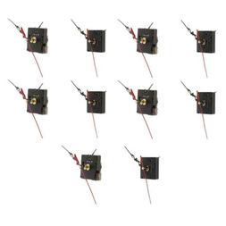 10x Battery Operated Clock Movement for Wall Clock Repair Fl