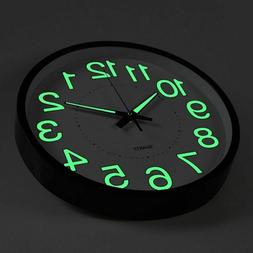 12 Pro Wall Clock Battery Power Wall Clock Silent Luminous C