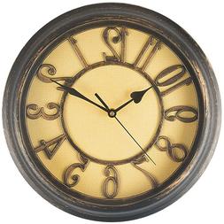 Benail 12 Inch Round Retro Non Ticking Silent Wall Clock Hom
