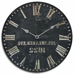 1822 Old Sheriffs Vintage  Wall Clock Ultra Quiet Non tickin
