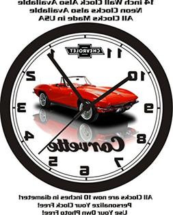 1963 CHEVROLET CORVETTE WALL CLOCK-FREE USA SHIP-Choose 1 of