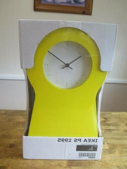 IKEA 1995 PS YELLOW Clock Shelf Wall Storage Shelf Keyhole S