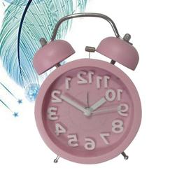 1pc Bell Small Clock Creative Cute Round Bell Small Alarm Cl