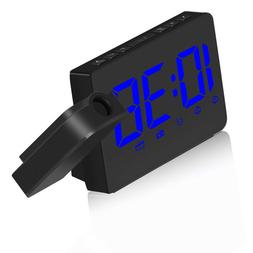1PC Clock Multi Function FM Radio USB Charge Night Light Clo