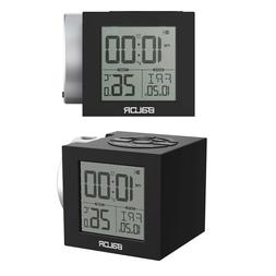 1PC LED Clock Temperature Display AAA Battery Night Light Cl