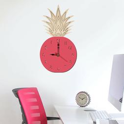 1pc Nordic Style Silent Clock Fruit Shape Clock DIY Clock fo