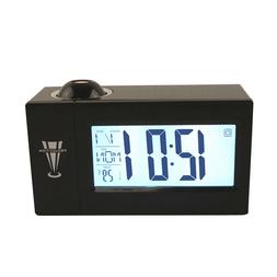 1pc Projection Alarm Clock 12/24 Hours Table Battery Operate