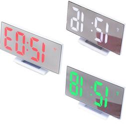 1pc Simple LED Large Screen Alarm Clock Electronic Watch for
