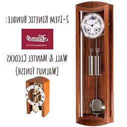 Qwirly 2-Item Hermle Clock Bundle: Hermle MORNINGTON Mechani