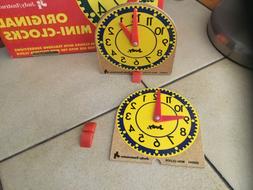 Judy Instructo  Mini-Clocks-play/learn/ practice/math Tell T