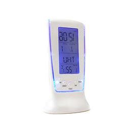 2 Pcs Timing Alarm Clock Electronic LED Alarm Clock for Bedr