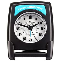 20085 Equity by La Crosse Fold-Up Quartz Travel Alarm Clock 