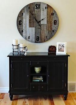 24 inch Large "Mama Bear" Rustic Wall Clock * Big Barn Wood 