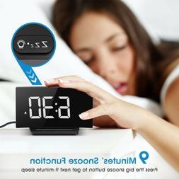 Mpow 3.75'' Digital LED Clock Alarm Clock Large Display for 