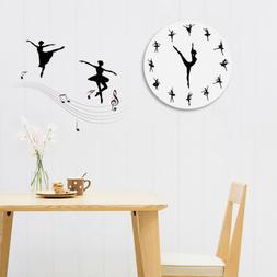 30cm Baoblaze Ballerina Dancing Girl Wall Clock for Living R