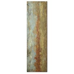 Uttermost 32230 Clay Hand Painted Art, Red, 72.0" L x 20.0" 