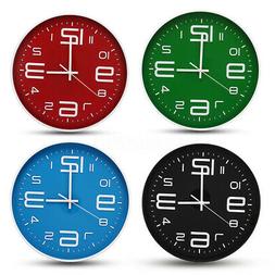 3D Wall Clock Modern Design Large Wall Watch Home Office Dec