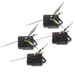4 Set Battery Operated Movements for Quartz Wall Clock Repai