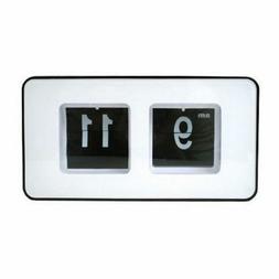 6.8'' Retro Flip Classic Stylish Desk Auto Modern Wall Clock
