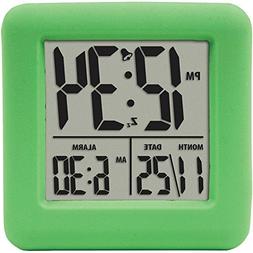 EQUITY 70903 Soft Cube Lcd Alarm Clock 
