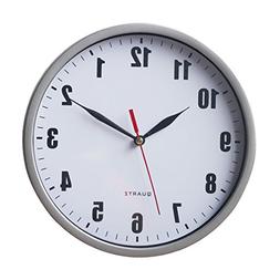 8" Silent Wall Clock Non-ticking Decor Digital Quartz Wall C