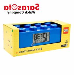 Lego 9002151 Blue Brick Alarm Digital LCD Clock Age 6+