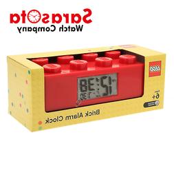 Lego 9002168 Red Brick Alarm Digital LCD Clock Age 6+