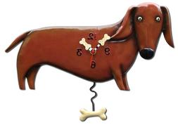 Allen Designs Oscar  Dog Pendulum Clock