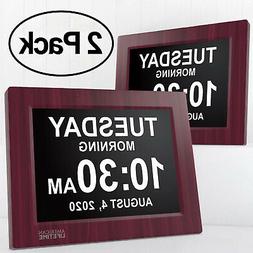 American Lifetime  Day Clock - Extra Large Impaired Vision D