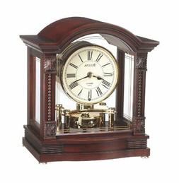Bulova B1987 Bardwell Clock, Antique Walnut