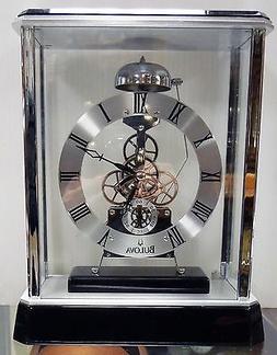 Bulova B2023 Vantage Clock, Black