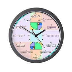CafePress - Golden Ratio Math Clock Wall Clock - Unique Deco