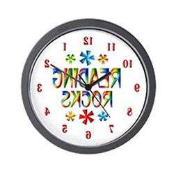 CafePress - Reading Rocks Wall Clock - Unique Decorative 10"