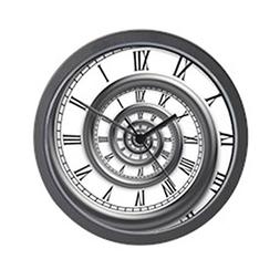 CafePress - Roman Spiral - Unique Decorative 10" Wall Clock