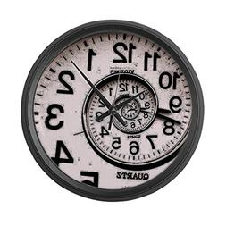 CafePress - Spiral Face - Large 17" Round Wall Clock, Unique