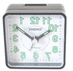 Casio TQ140 Travel Alarm Clock - Bla Clock Radios