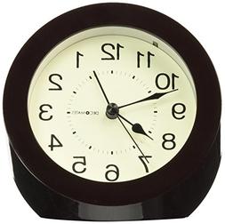 DecoMates Non-Ticking Silent Wall and Desk Alarm Clock, Smal