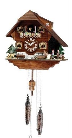 Heidelberg Swiss Chalet Home Black Forest Cuckoo Clock