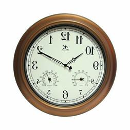 Infinity Instruments: The Craftsman 18 in. Outdoor Wall Cloc