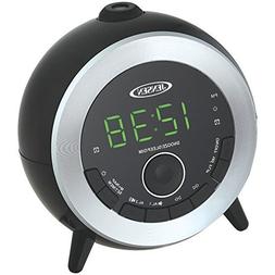 Jensen Compact AM/FM Dual Time Projection Alarm Clock Radio 