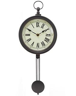 Kiera Grace- 16.5" Pendulum Wall Clock