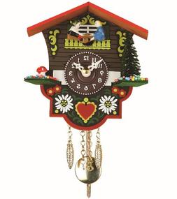 Trenkle Black Forest Clock Swiss House TU 26 PW