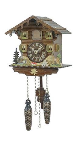 Trenkle Quartz Cuckoo Clock Swiss house TU 432 Q