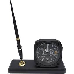 Trintec 2060 Series NV Aviation Altimeter Desk Pen Set with 