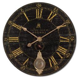 Uttermost 'Bond Street' Wall Clock, Size Large - Black
